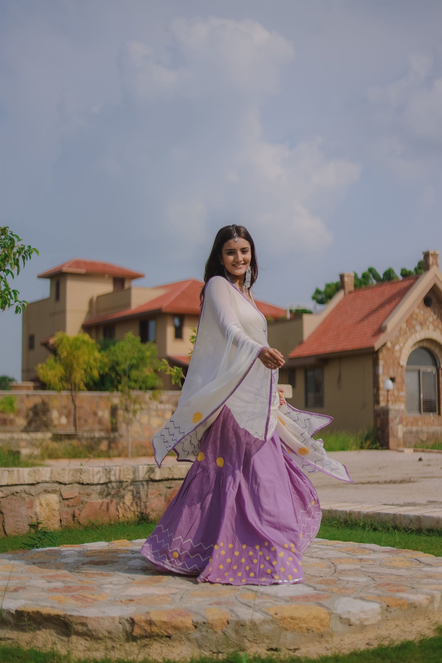 Chaniya choli | Hand block printed chaniya choli | Lehenga Choli | Silk Chaniya Choli | Silk Lehenga Choli | Custom made chaniya choli