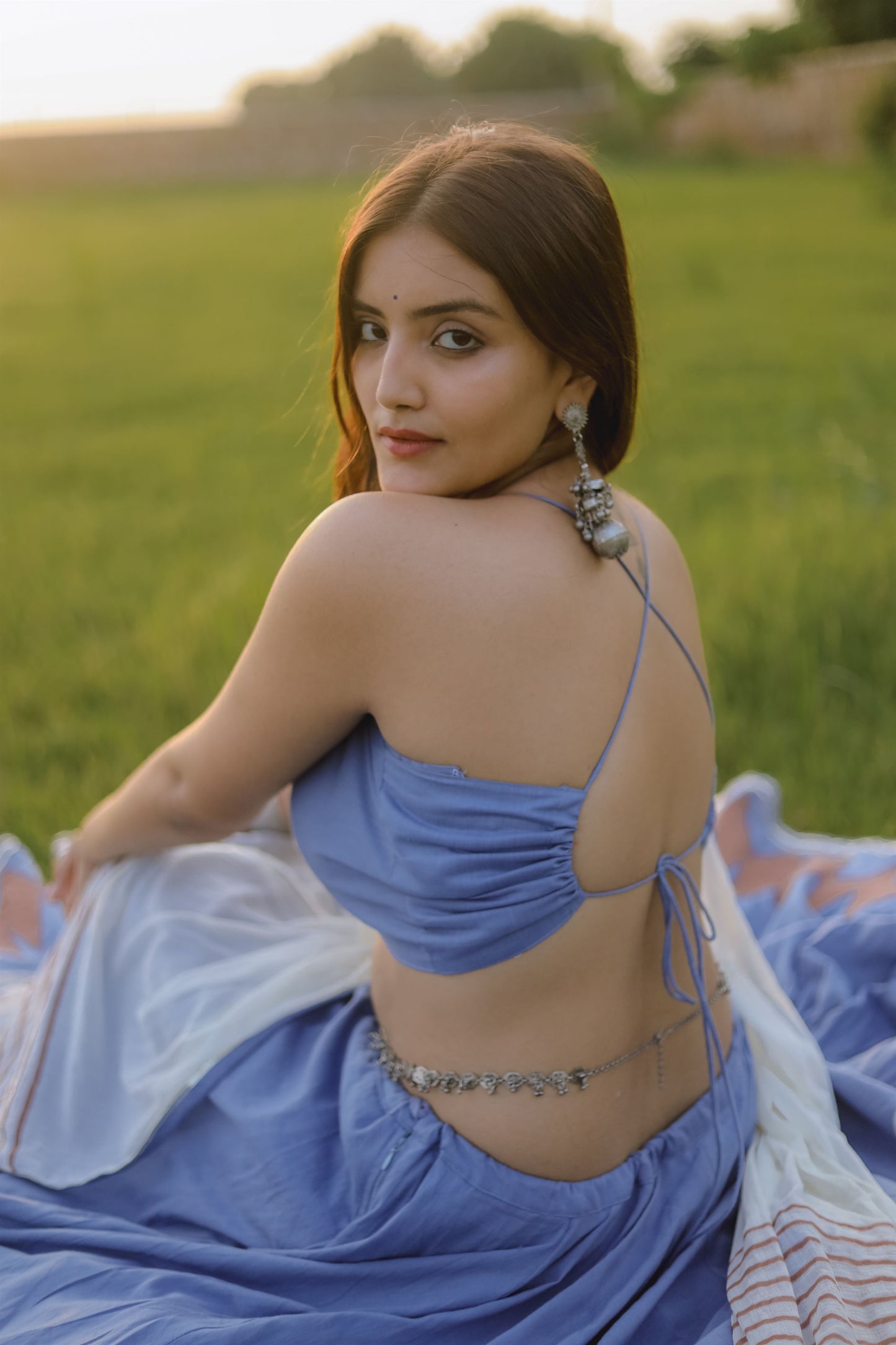 Chaniya choli | Hand block printed chaniya choli | Lehenga Choli | Silk Chaniya Choli | Silk Lehenga Choli | Custom made chaniya choli