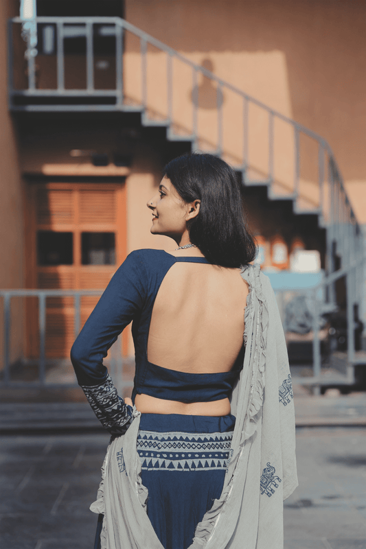 Chaniya choli | Hand block printed chaniya choli | Lehenga Choli | Silk Chaniya Choli | Silk Lehenga Choli | Custom made chaniya choli