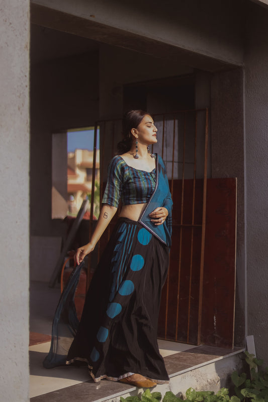 Chaniya choli | Hand block printed chaniya choli | Lehenga Choli | Silk Chaniya Choli | Silk Lehenga Choli | Custom made chaniya choli