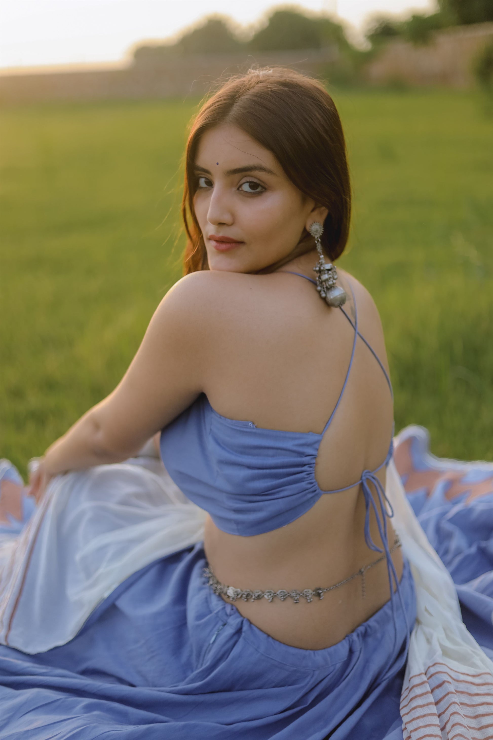 Chaniya choli | Hand block printed chaniya choli | Lehenga Choli | Silk Chaniya Choli | Silk Lehenga Choli | Custom made chaniya choli